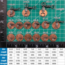 30 Pack 3 Way Swivels Barrel Fishing Tackle Hook Line Connector Three Rig Trolling Catfish Saltwater Freshwater -