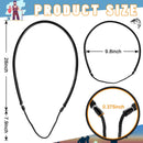 3 Pcs Pole Spear Sling Rubber Speargun Bands Ice Fishing Spearing Equipment for Harpoon Spearfishing Diving, 28 Inch Long -