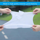 Rain Boot Covers Waterproof Shoe Silicone Protector Overshoes Sand Control Non-Slip Foldable Reusable Galoshes for Men Women Rainy Outdoor Cycling Fishing Camping White XL