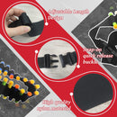Adjustable Nylon Foam Dart Belt Strap Quick Release Buckle 27 Bullet Holes, Compatible for NERF Mega & N-Strike Elite Series, Ideal Boys Girls Gifts, Outdoor Play(Black)