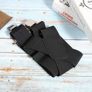Mens Suspenders, 2 Inches Wide X Back Adjustable Suspenders with Heavy Duty Clips Men's Strip Sling Decor