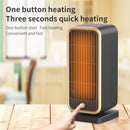 Electric heater - Indoor electric heater - Fan heater for household use - 500W - Ceramic heating element - Power plug