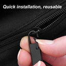 Reserve zips - 12-pack metal zips - removable - suitable for purses - clothing - jeans - suitcases - luggage