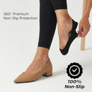Thin Ultra Low Cut No Show Socks in ANY lats Heels Womens TRULY Non Slip Cotton Liner Socks