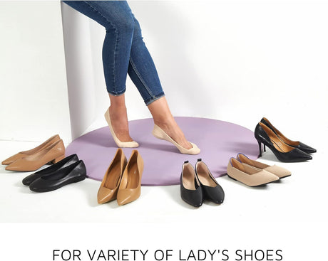 Thin Ultra Low Cut No Show Socks in ANY lats Heels Womens TRULY Non Slip Cotton Liner Socks