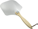 Biaungdo 12 Inch Aluminum Metal Pizza Peel, Pizza Spatula Paddle with Foldable Wood Handle for Oven
