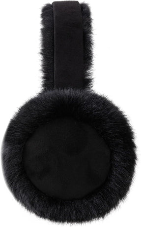Ear Mus or Winter Women, Water Resistant Suedette and aux ur Warm Earmus oldable Outdoor Ear Warmers or Women Girls