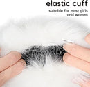 Arm Warmers or Women, Wrist Cus aux ur Winter Wrist Warmer, urry Bands or Cosplay & Party Outit