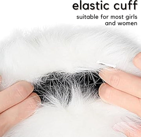 Arm Warmers or Women, Wrist Cus aux ur Winter Wrist Warmer, urry Bands or Cosplay & Party Outit
