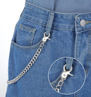 Pants Chain, Silver Durable Pants Chain Belt Wallet Chains for Men & Women Heavy Duty Metal Biker Clothing Jeans Chains Perfect for Jeans, Hip-Hop Punk Style Accessories