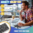 Fidget Toy for Adults Cool Gadgets Gifts for Teen Boys Girls 300pc Office Desk Stuff for Mens ADHD Tools Sensory Autism Stress Anxiety Fidgets Beads Balls Ferrite Putty Stones Easter Basket Stuffer