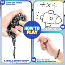 Fidget Toy for Adults Cool Gadgets Gifts for Teen Boys Girls 300pc Office Desk Stuff for Mens ADHD Tools Sensory Autism Stress Anxiety Fidgets Beads Balls Ferrite Putty Stones Easter Basket Stuffer