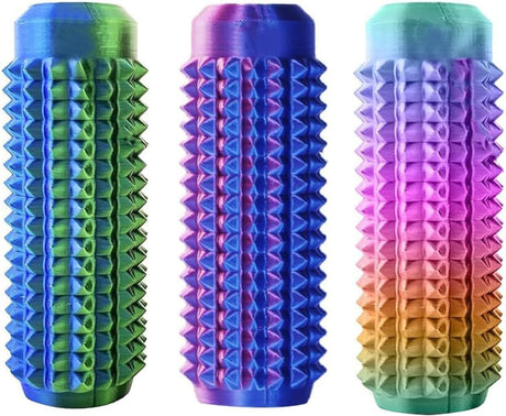 3PC Little Ouchies Fidget Toys Adults, Pain Stim Fidget Anxiety Relief for Anxiety and Stress Reduction,Portable Travel Stress Relief Spiky Fidget Keychain