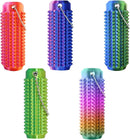5PC Little Ouchies Fidget Toys Adults, Pain Stim Pocket Sensory Toys for Anxiety and Stress Reduction,Portable Travel Stress Relief Spiky Fidget Keychain (Style-1)