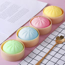 5 PCS Colorful Dumpling Stress Balls Fidget Sensory Toy,Squeeze Dough Ball Stress Relief Hand Toy,Bun with Food Steamer Stretchy Desk Toys