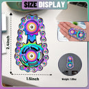 Metal Fidget Spinner Toys for Teens Boys Adults Bike Chain Roller Gadgets ADHD Figette Anxiety Stress Relief Items Quiet Figet Desk Offices EDC Men Easter Basket Stuffer