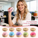 Dumpling Squishy, Dumpling Squishy Mystery Box, Cute Big Squishy Dumpling Stress Ball Fidget Sensory Toy for Adults Anxiety Relief, Novelty Squeeze Ball for Office Desk (Pink)