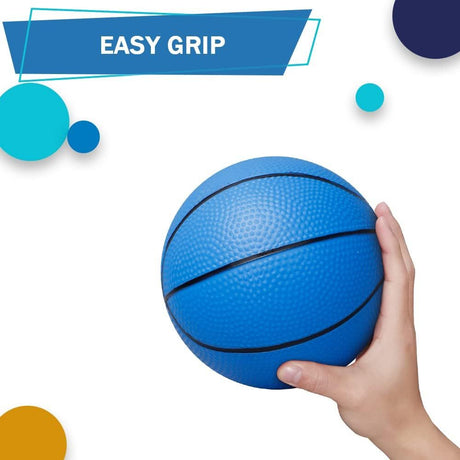 6 Inch PVC Mini Basketball for Indoor Mini Hoops, Soft 6