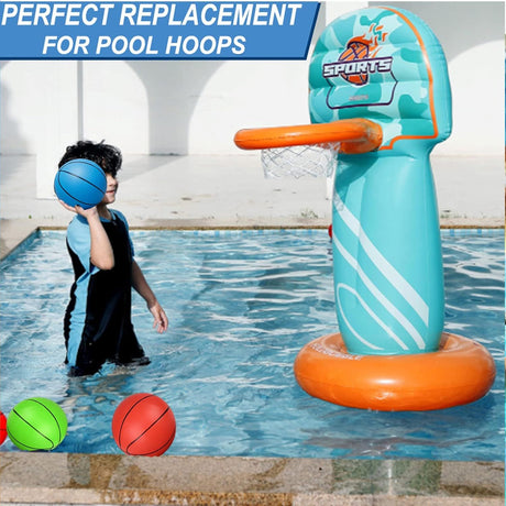 6 Inch PVC Mini Basketball for Indoor Mini Hoops, Soft 6