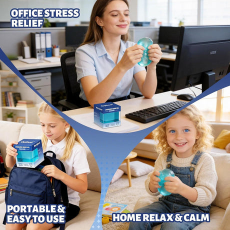 Oversized Dense Gel Stress Cube (2.55