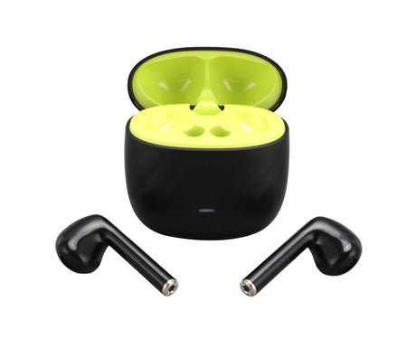 Language Translator Earbuds Wireless Bluetooth 5.3 Noise Reduction Support 84 Languages Waterproof Voice Black