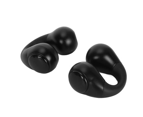 Language Translator Earbuds 144 Languages Bluetooth 5.3 Noise Reduction Wireless Device with Digital Display Black
