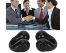 Language Translator Earbuds 144 Languages Bluetooth 5.3 Noise Reduction Wireless Device with Digital Display Black