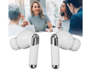 Language Translator Earbuds 144 Languages Noise Reduction Bluetooth 5.3 Wireless Smart Earphone White