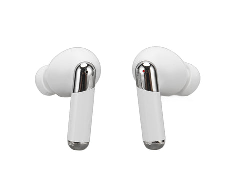 Language Translator Earbuds 144 Languages Noise Reduction Bluetooth 5.3 Wireless Smart Earphone White