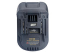 20V to 18V Lithium Battery Adapter Converter with USB Port for  MAKITA