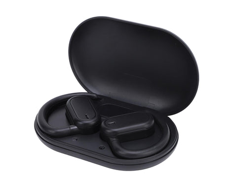 Language Translator Earbuds 144 Online Translation Languages Bluetooth 5.4 Wireless Music Device with APP for IOS Android Black