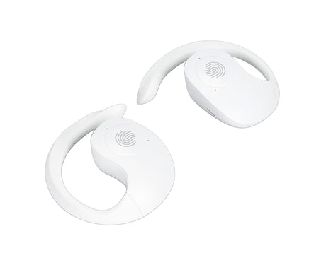 Language Translator Earhooks Bluetooth 5.3 Support 144 Languages Online Translation Wireless Earbuds Device for Music and Calling White