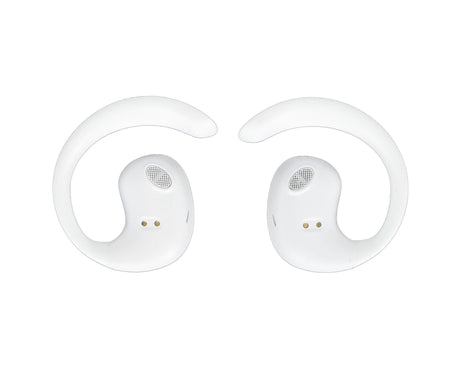 Language Translator Earhooks Bluetooth 5.3 Support 144 Languages Online Translation Wireless Earbuds Device for Music and Calling White