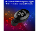 Wireless Earbuds - HiFi Stereo Sound - Built-in Mic Bluetooth Earphones with Charging Case