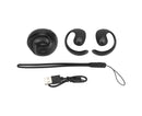 Language Translator Earhooks Bluetooth 5.3 Support 144 Languages Online Translation Wireless Earbuds Device for Music and Calling Black