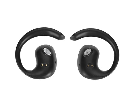 Language Translator Earhooks Bluetooth 5.3 Support 144 Languages Online Translation Wireless Earbuds Device for Music and Calling Black
