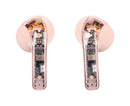 Language Translator Earbuds Support 144 Online Languages Bluetooth 5.3 Earphones Wireless Device Pink