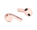 Language Translator Earbuds Support 144 Online Languages Bluetooth 5.3 Earphones Wireless Device Pink