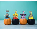 4PC Halloween Party Hat Babies Craft Kit Halloween Party Games Diy Monster Party Decorations