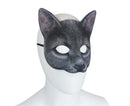 Cat Mask Animal Half Face Mask Costume Masquerade Party Decor Halloween Novelty Costume Party