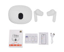 Language Translator Earbuds 144 Languages Bluetooth 5.4 Wireless Translation Device for Travel Business and Learning White