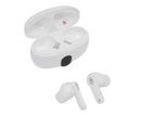 Language Translator Earbuds 144 Languages Bluetooth 5.4 Wireless Translation Device for Travel Business and Learning White