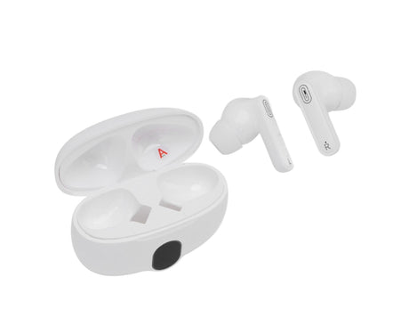 Language Translator Earbuds 144 Languages Bluetooth 5.4 Wireless Translation Device for Travel Business and Learning White