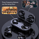 Open Ear Bluetooth Earbuds HiFi Noise Cancelling Waterproof Clip On Wireless Earphone for Cycling Driving Sports