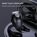 Open Ear Bluetooth Earbuds HiFi Noise Cancelling Waterproof Clip On Wireless Earphone for Cycling Driving Sports
