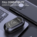 Open Ear Bluetooth Earbuds HiFi Noise Cancelling Waterproof Clip On Wireless Earphone for Cycling Driving Sports
