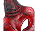 Halloween Masquerade Devil Mask Unique Scary Half Face Ram Horn Devil Mask for Halloween Costume Supplies