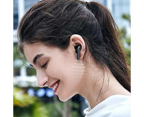 True Wireless Earbuds - LED Power Display - Bluetooth Earphones with Charging Case and Mic