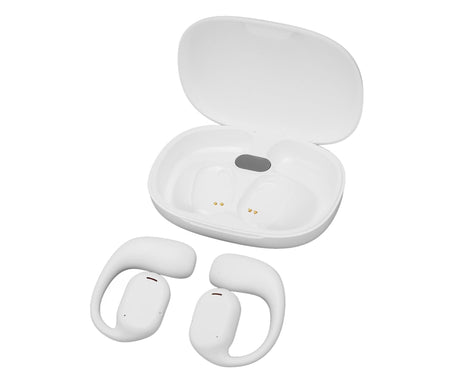 Wireless Translator Earbuds Bluetooth 5.1 Translation Earbuds 74 Languages 70 Accents Translator Device with APP for Music Call White
