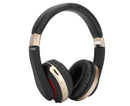 Foldable Bluetooth Headset Wireless Over Ear Stereo Headsets with Mic Gaming HeadphoneGold